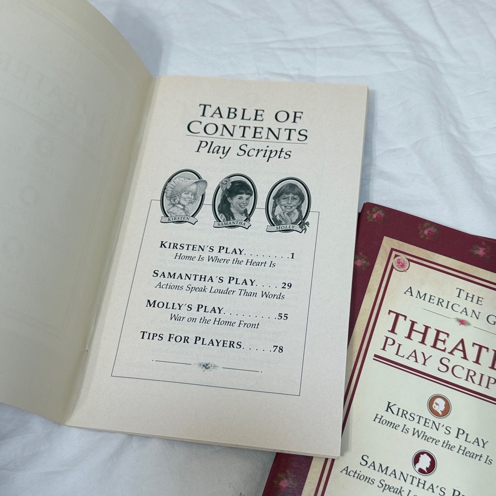 The American Girls Portfolio of Pastimes Bundle Set - Theater & Diary Books - Picture 5 of 16